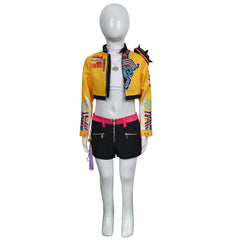 Kinder Mädchen Rumi Kostüm Kpop Demon Hunters HUNTRIX Rumi Cosplay Outfits