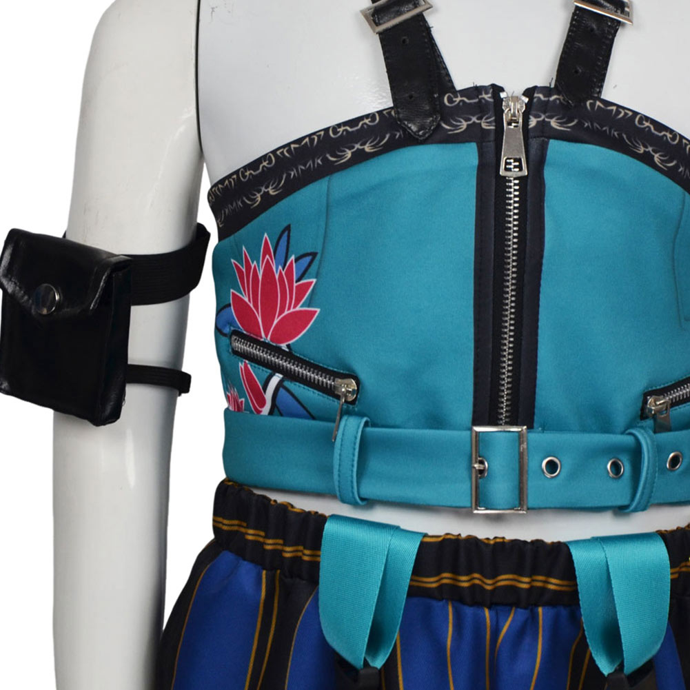 Kinder Mädchen HUNTRIX Zoey Kostüm Kpop Demon Hunters Zoey Cosplay Outfits