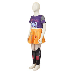 Kinder Mira Kostüm Set KPOP Demon Hunters Huntrix Mira Cosplay Outfits