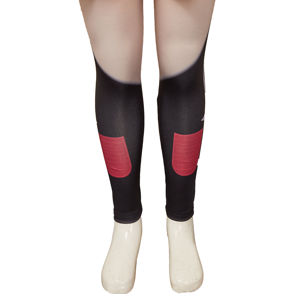 Kinder Mira Kostüm Set KPOP Demon Hunters Huntrix Mira Cosplay Outfits