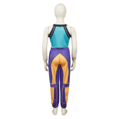 Kinder Zoey Kostüm Set KPOP Demon Hunters Zoey Cosplay Outfits