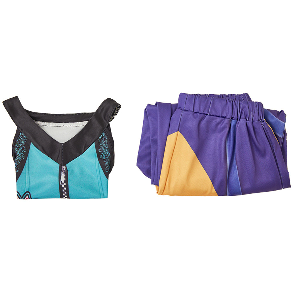 Kinder Zoey Kostüm Set KPOP Demon Hunters Zoey Cosplay Outfits
