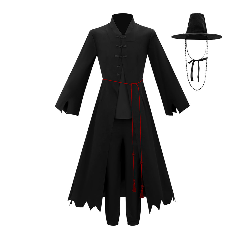 Kpop Demon Hunters Boys Group Saja Boys Cosplay Kostüm Set