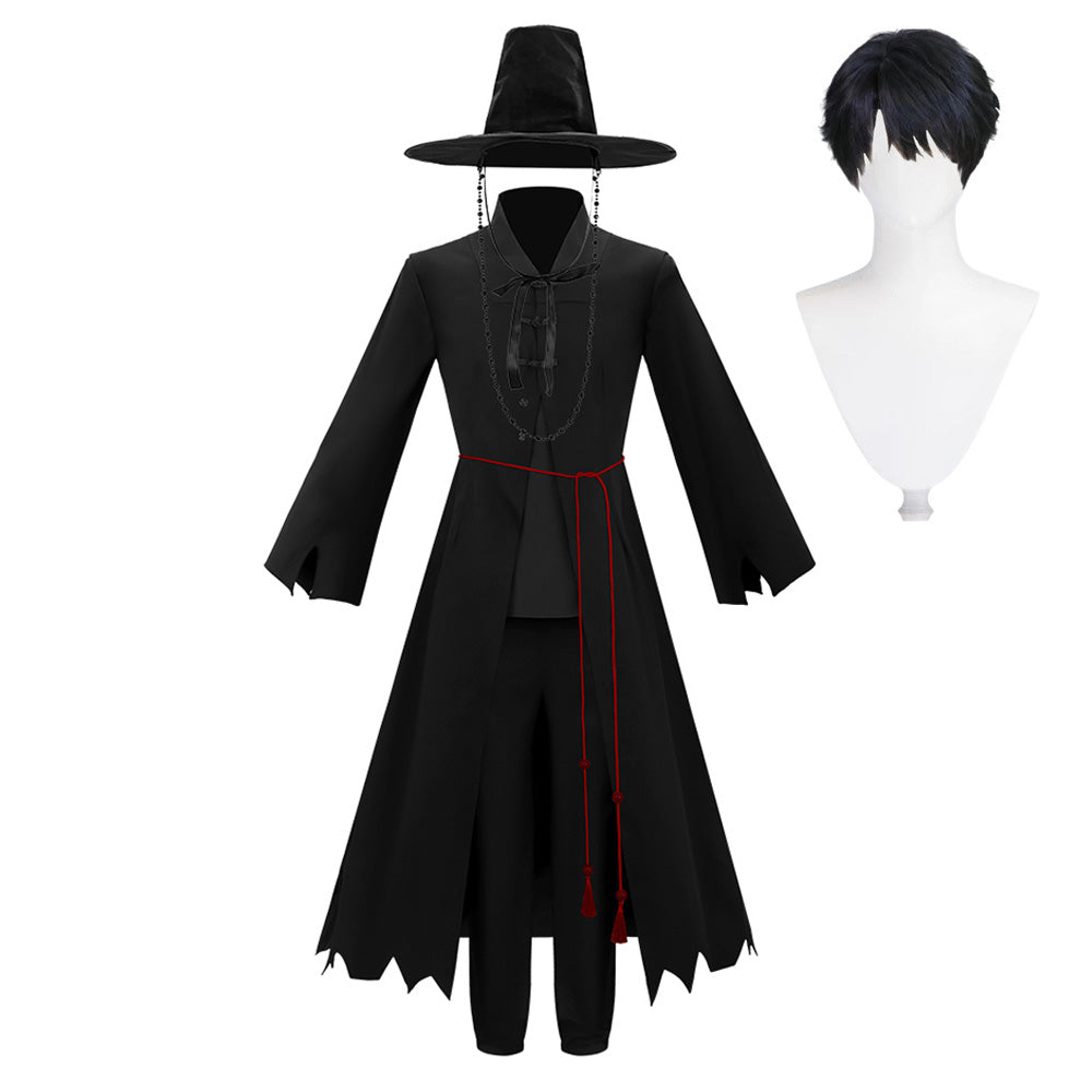Kpop Demon Hunters Boys Group Saja Boys Cosplay Kostüm Set
