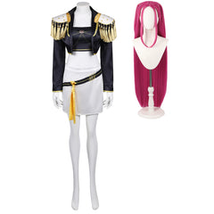 Kpop Demon Hunters HUNTRIX Mira Golden Outfits schwarz Cosplay Kostüm