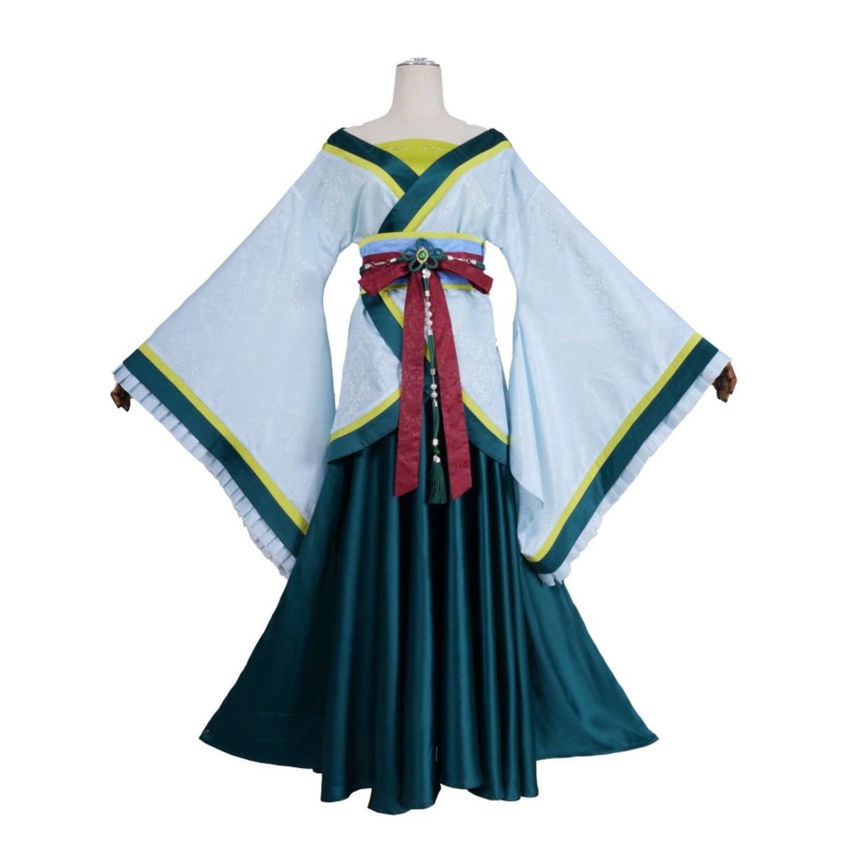 Kusuriya no Hitorigoto The Apothecary Diaries Maomao weiß grün Hanfu Cosplay Outfit