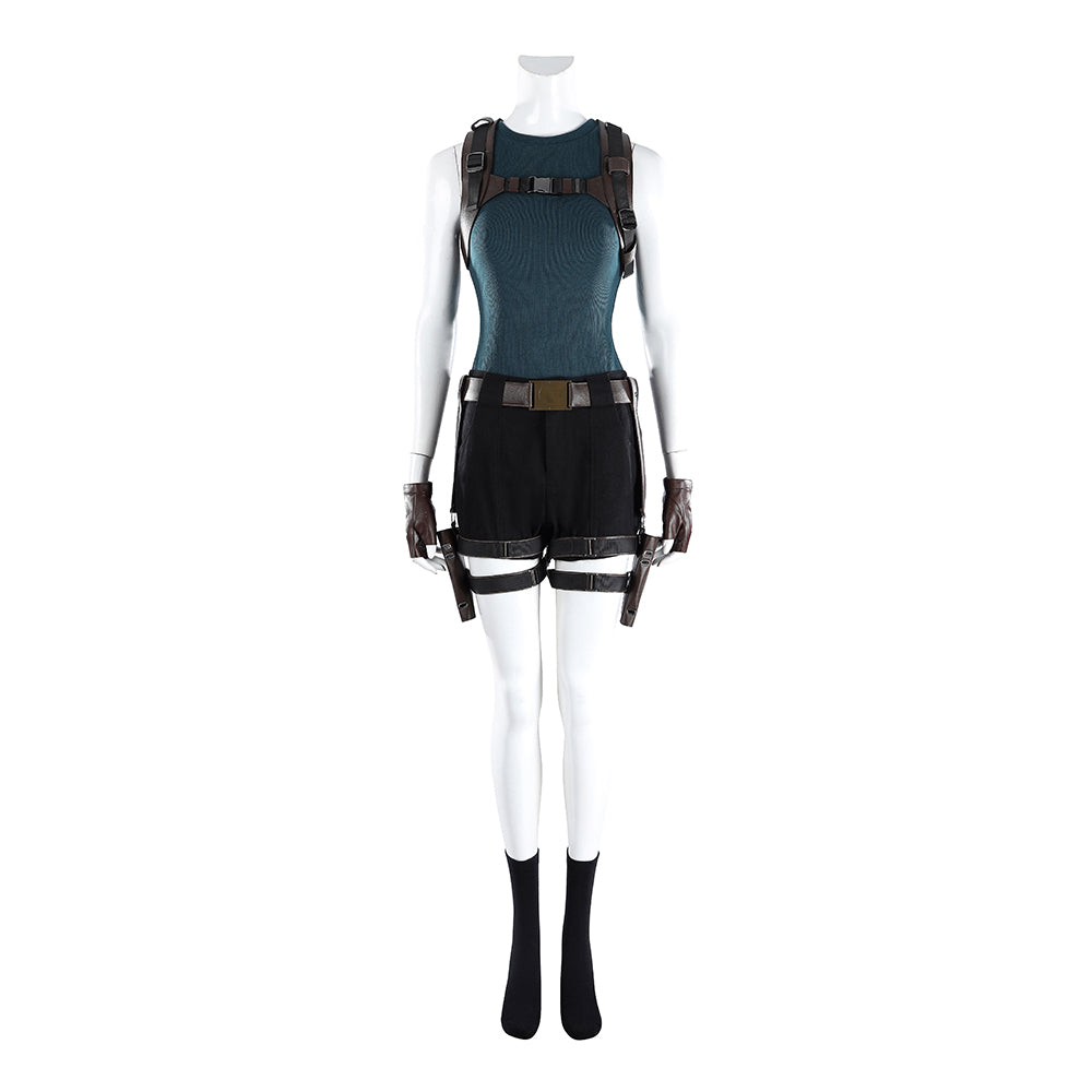 Lara Croft Kostüm Set Tomb Raider: Legacy of Atlantis Lara Cosplay Outfit
