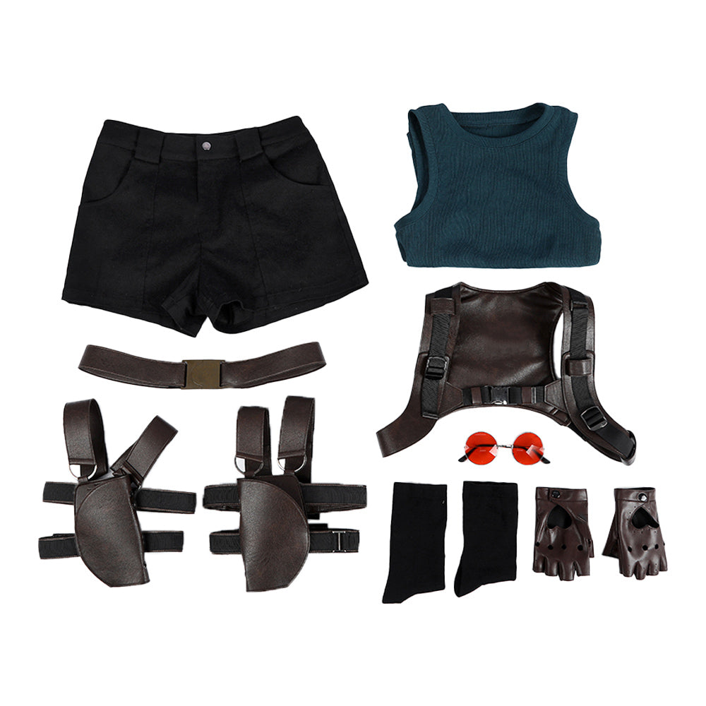 Lara Croft Kostüm Set Tomb Raider: Legacy of Atlantis Lara Cosplay Outfit