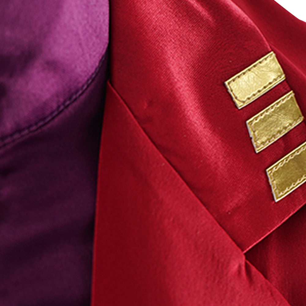 Lei Heng rot Kostüm Limbus Company Lei Heng Cosplay Outfit