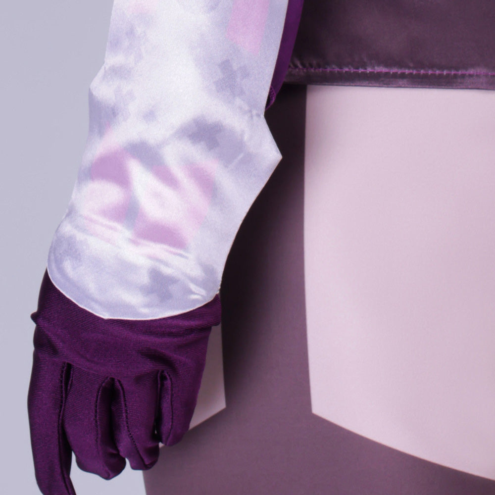 MK Mileena Kostüm Set Mortal Kombat Milenna lila Cosplay Outfits