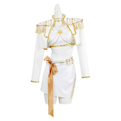 Mädchen Kinder Huntrix Mira Golden weiß Cosplay Outfits