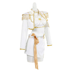 Mädchen Kinder Huntrix Mira Golden weiß Cosplay Outfits