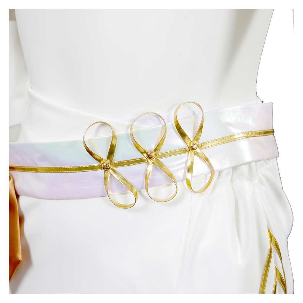 Mädchen Kinder Huntrix Mira Golden weiß Cosplay Outfits