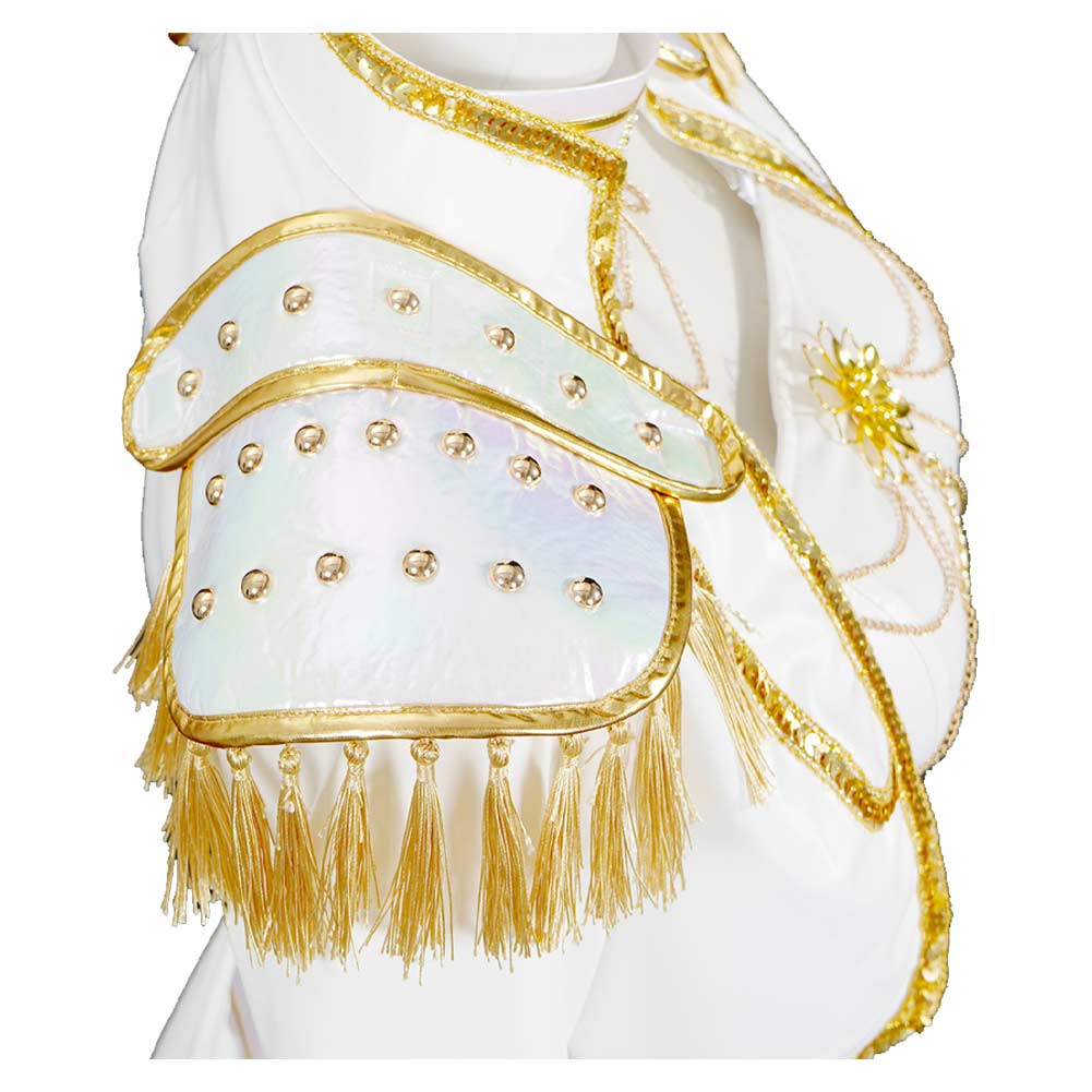 Mädchen Kinder Huntrix Mira Golden weiß Cosplay Outfits