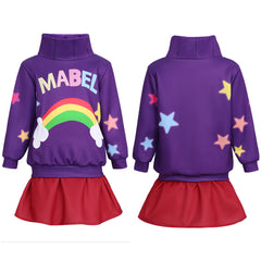Mädchen Mabel Pines Gravity Falls Willkommen in Gravity Falls Cosplay Kostüm