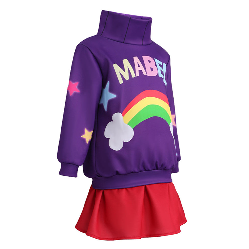 Mädchen Mabel Pines Gravity Falls Willkommen in Gravity Falls Cosplay Kostüm