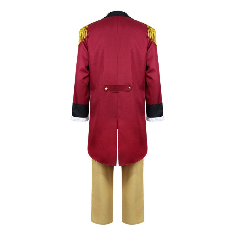 Männer Militär Offizier Kostüm Kolonial Uniform George Washington Outfits