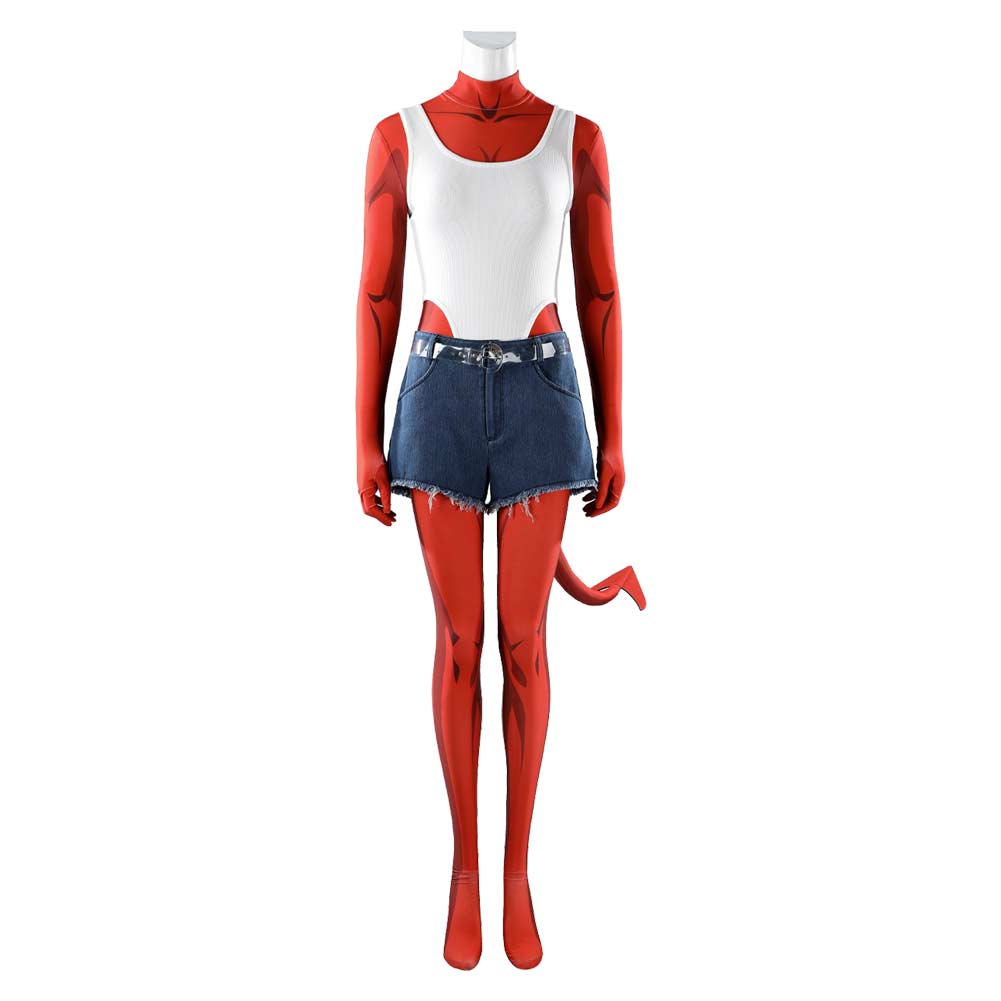 Malevola rot Kostüm Dispatch Malevola Cosplay Outfits