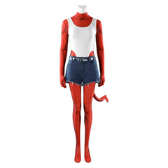 Malevola rot Kostüm Dispatch Malevola Cosplay Outfits