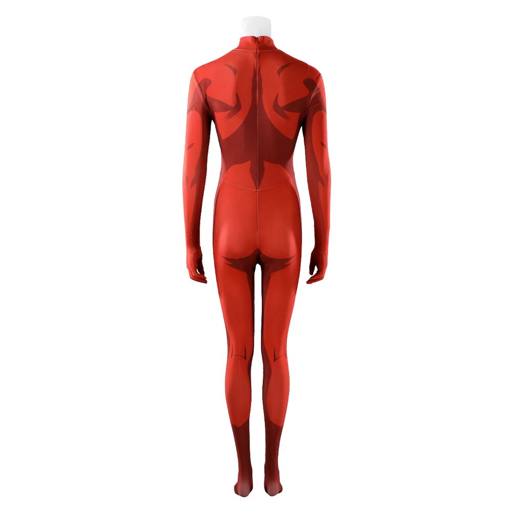 Malevola rot Kostüm Dispatch Malevola Cosplay Outfits