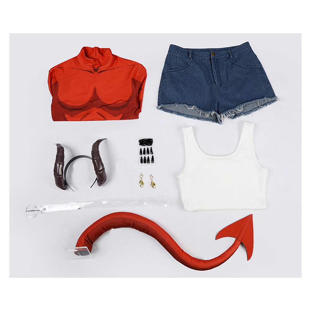 Malevola rot Kostüm Dispatch Malevola Cosplay Outfits