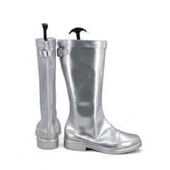 Masked Rider Stiefel silber Cosplay Schuhe