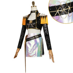 Mira Golden Kostüm KPop Demon Hunters Mira Cosplay Outfits-3