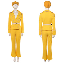Miss Valentine gelb Outfit One Piece Mikita Cosplay Kostüm Halloween Karneval Outfits