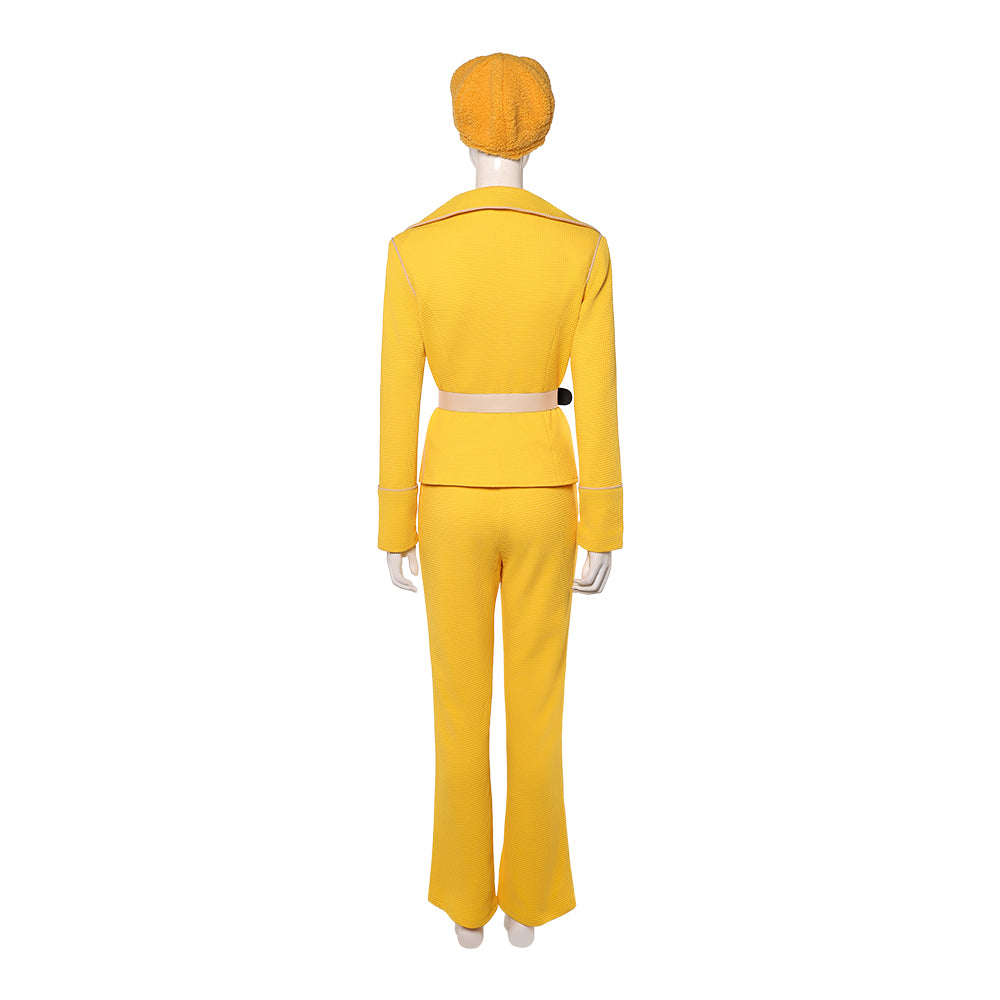 Miss Valentine gelb Outfit One Piece Mikita Cosplay Kostüm Halloween Karneval Outfits