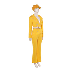 Miss Valentine gelb Outfit One Piece Mikita Cosplay Kostüm Halloween Karneval Outfits