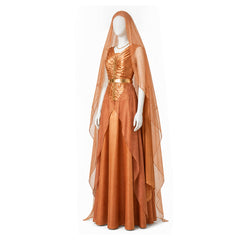 Mon Mothma gelb Kleid ST Double-M Cosplay Kostüm