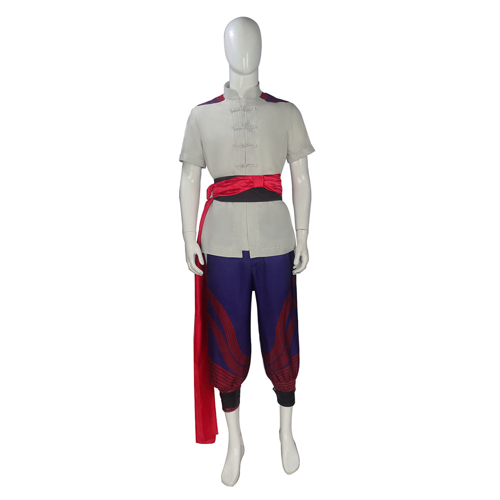 Mortal Kombat Liu Kang Cosplay Kostüm Halloween Karneval Outfits