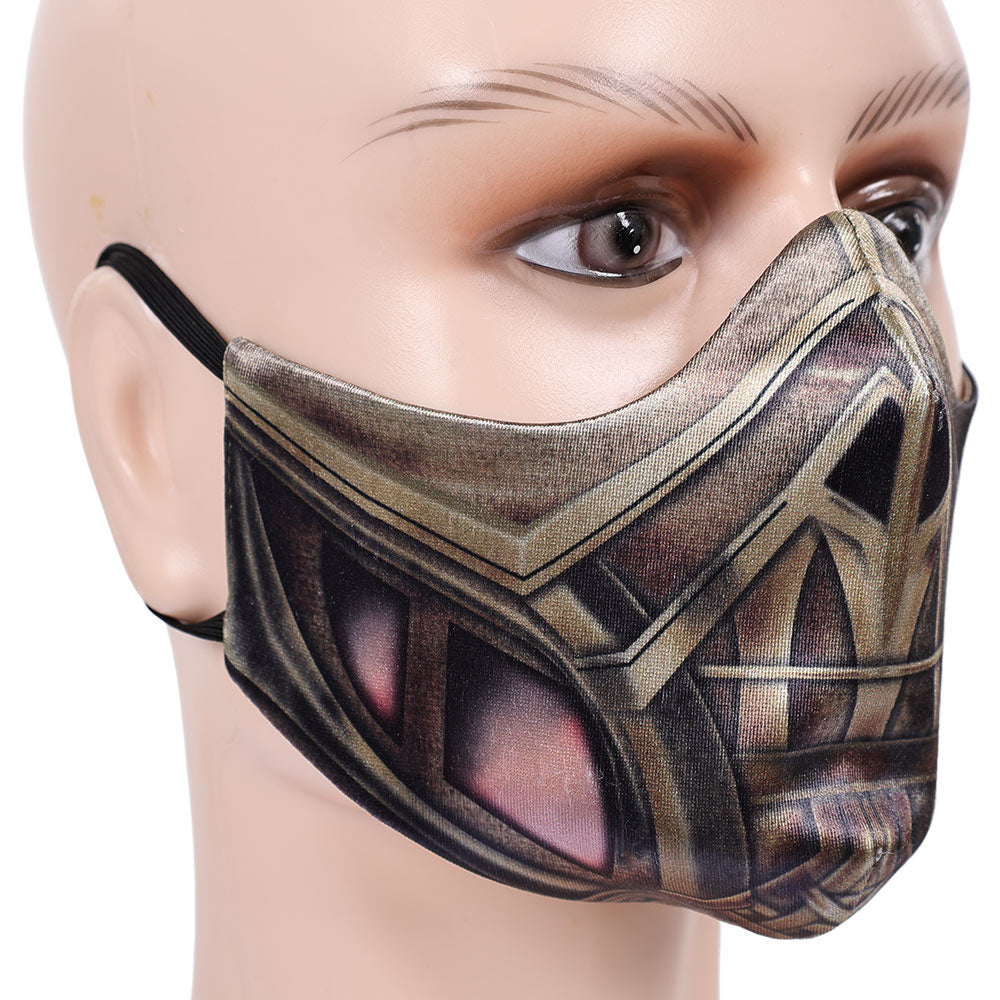 Mortal Kombat Scorpion Maske Full Scorpion Man Cosplay Requisite