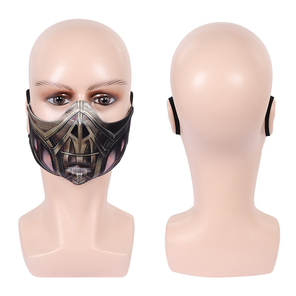 Mortal Kombat Scorpion Maske Full Scorpion Man Cosplay Requisite