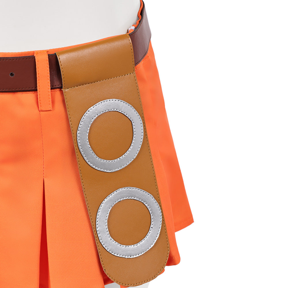 Nami Bademode One Piece Nami gestreift Sommer 3tlg. Badeanzug