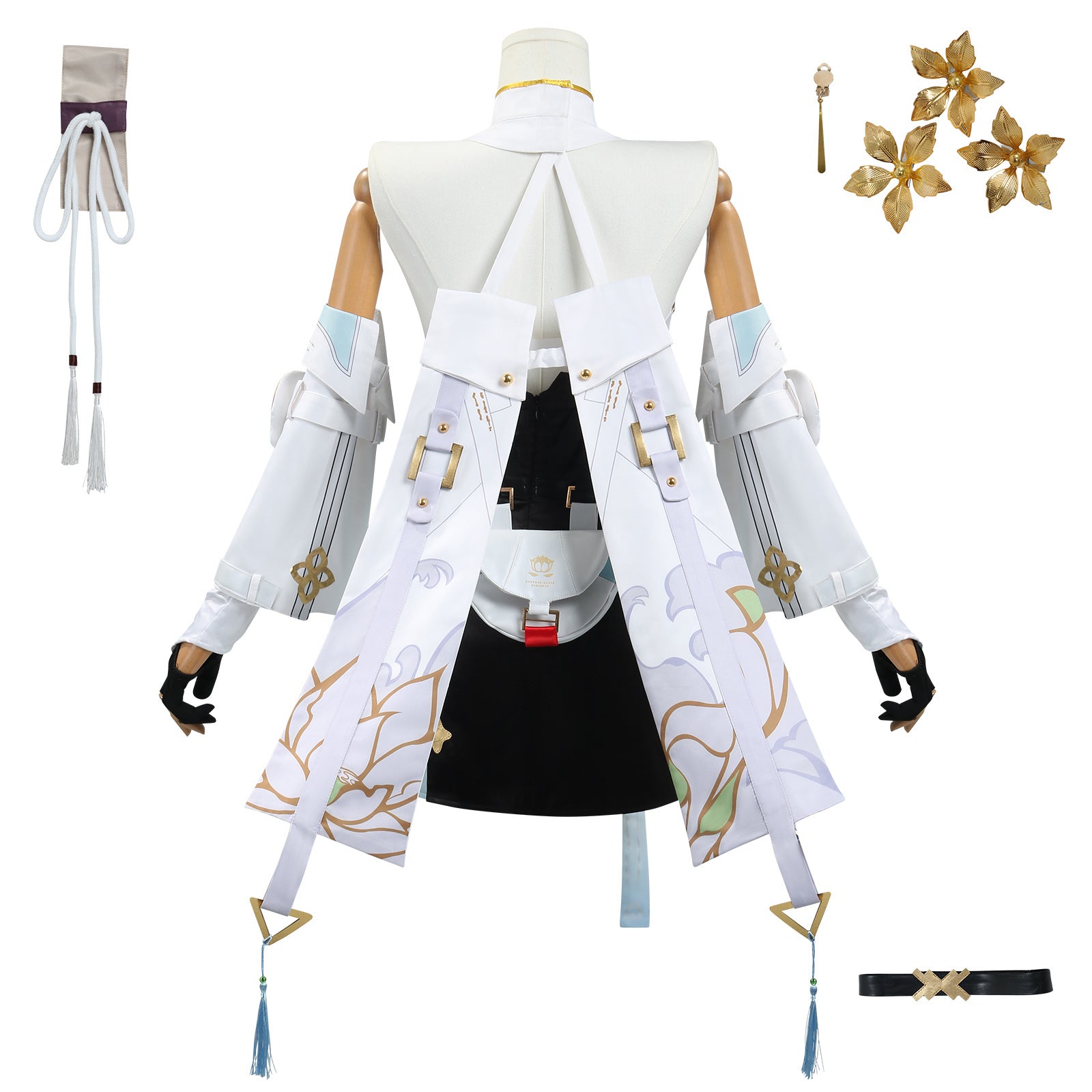 Baizhi Kostüm Wuthering Waves Baizhi Cosplay Outfits Set