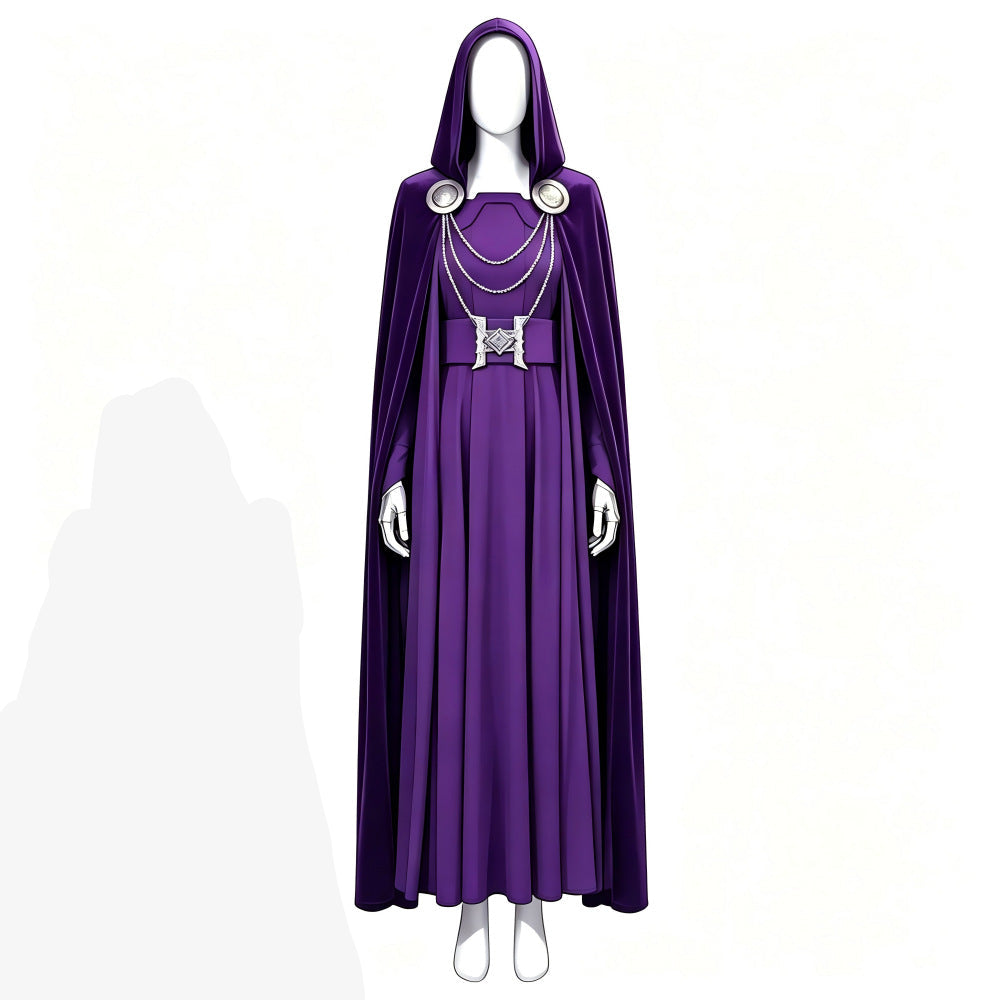 Avengers: Doomsday 2026 Latverian Witch grün Kostüm Set