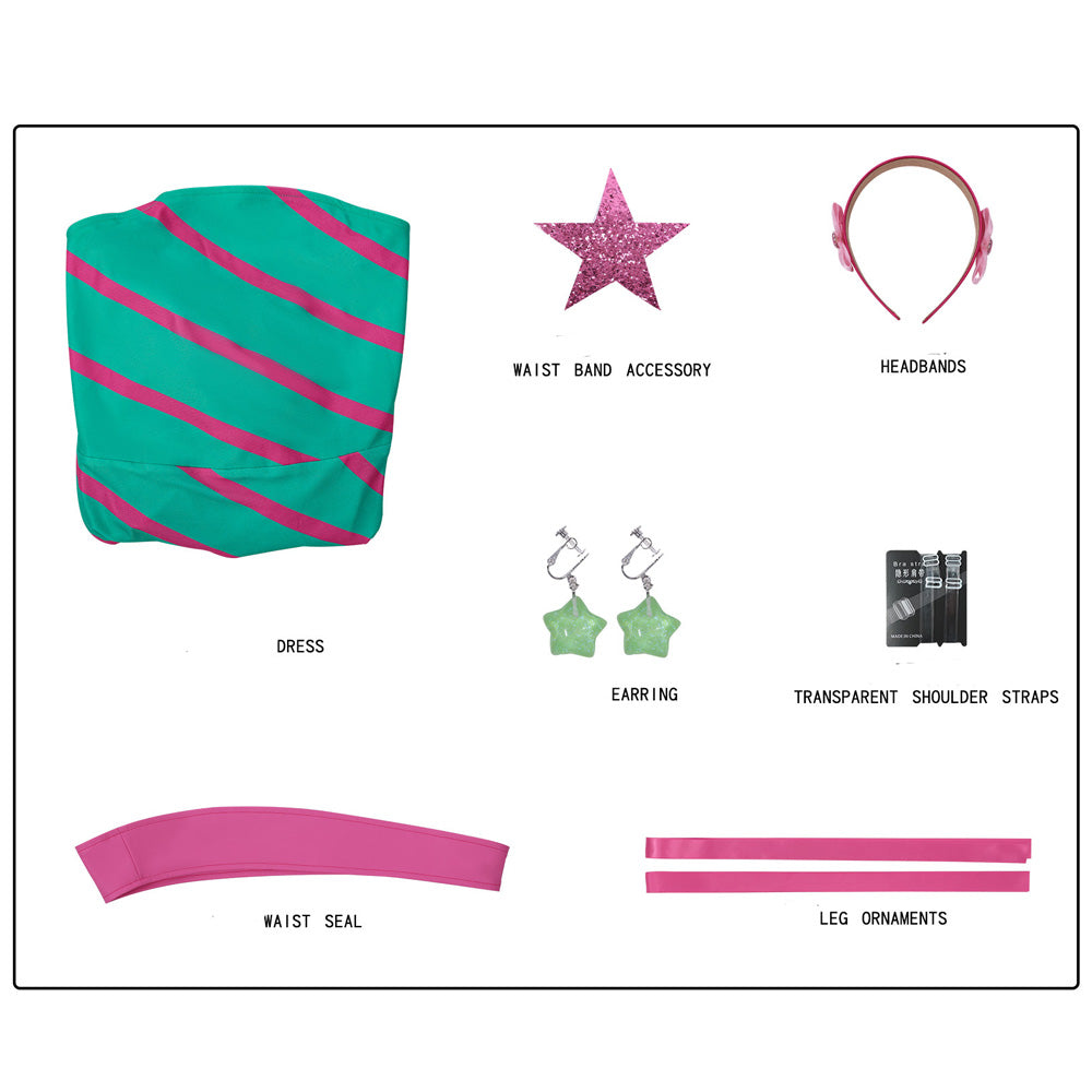Winx Club Stella Kleid Cosplay Outfits