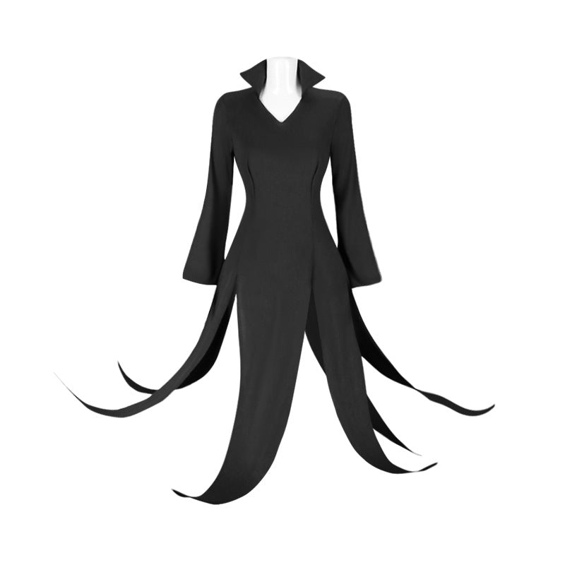 Tatsumaki schwarz Kleid One punch man Tatsumaki Cosplay Outfits