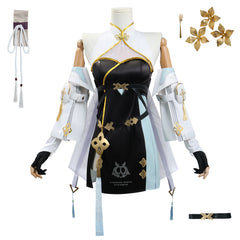 Baizhi Kostüm Wuthering Waves Baizhi Cosplay Outfits Set