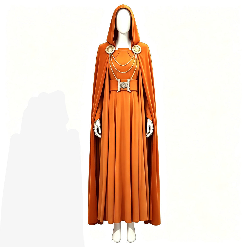 Avengers: Doomsday 2026 Latverian Witch grün Kostüm Set