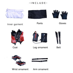 Love and Deepspace Hunter Player Damen Cosplay Kostüm