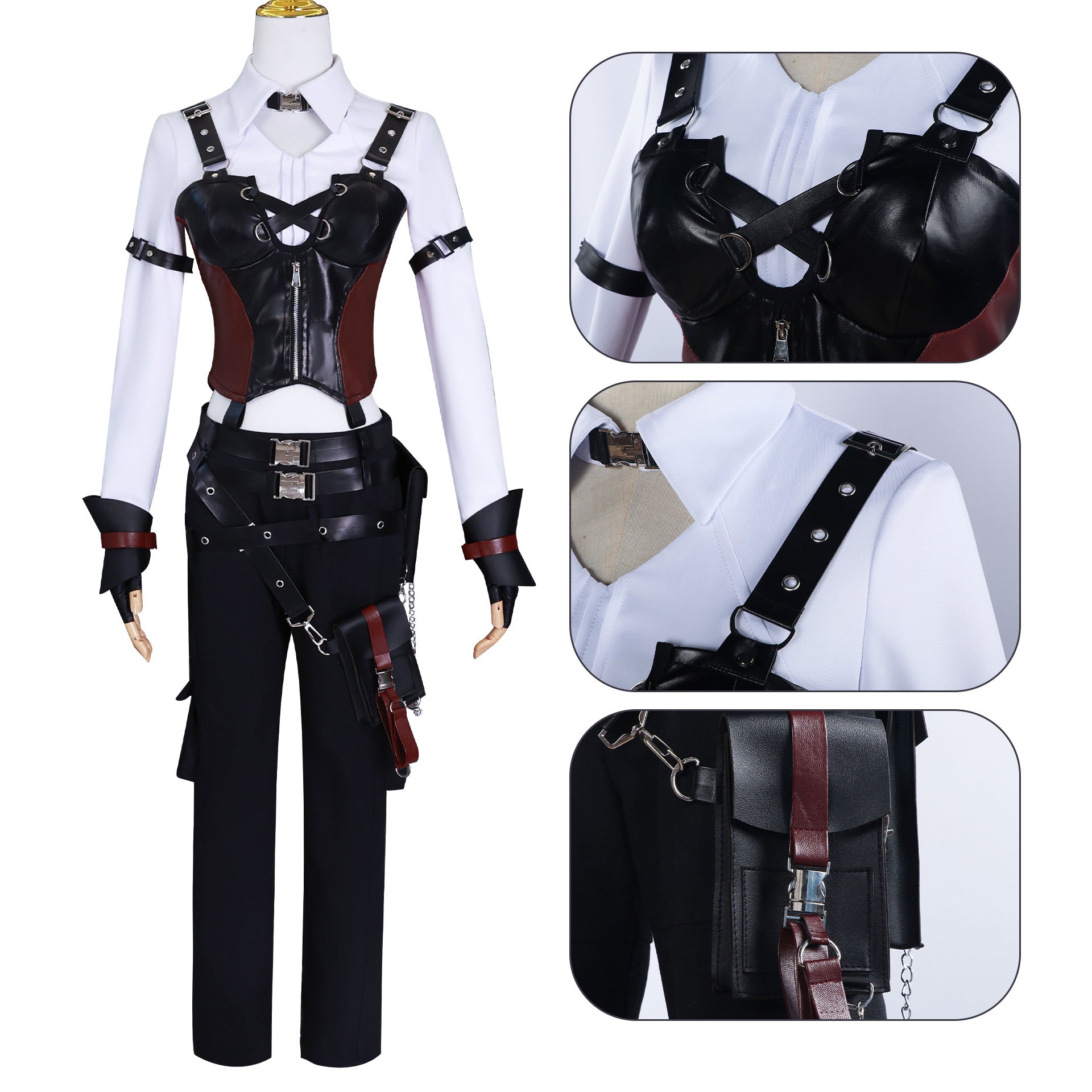 Love and Deepspace Hunter Player Damen Cosplay Kostüm