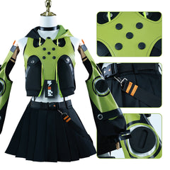 Zenless Zone Zero Cosplay Anby Demara Kostüm Halloween Karneval Outfits