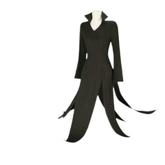 Tatsumaki schwarz Kleid One punch man Tatsumaki Cosplay Outfits