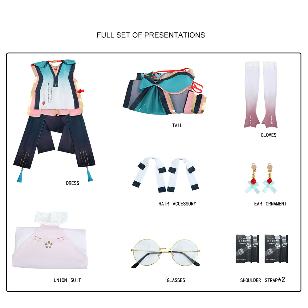 Zhezhi Kostüm Wuthering Waves Zhezhi Cosplay Outfits
