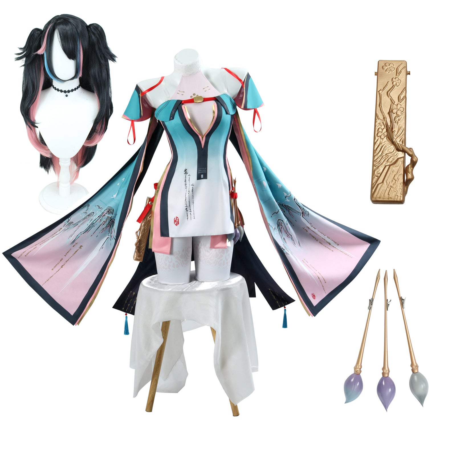Zhezhi Kostüm Wuthering Waves Zhezhi Cosplay Outfits