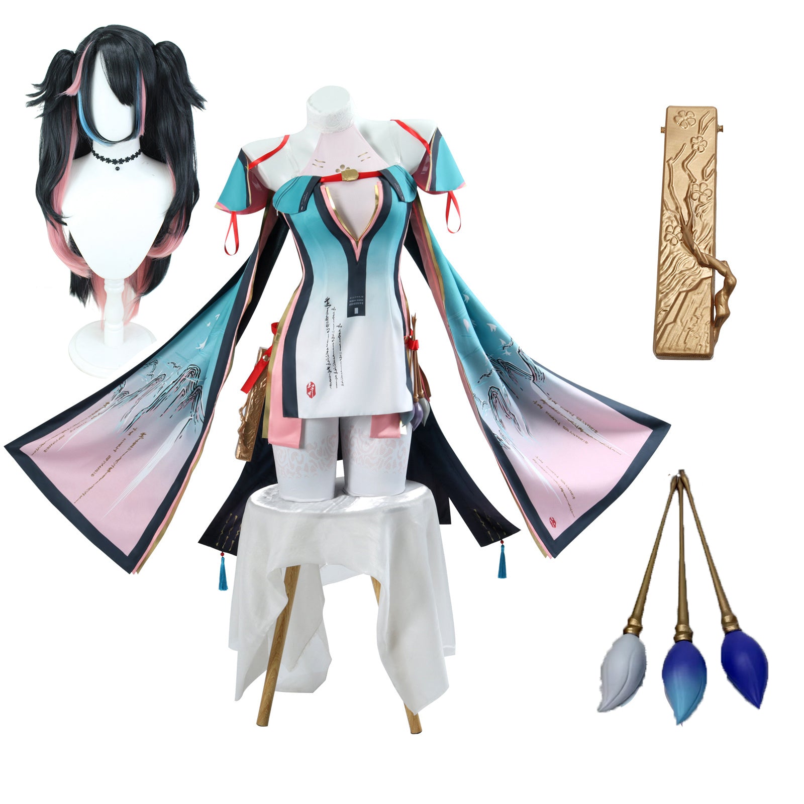 Zhezhi Kostüm Wuthering Waves Zhezhi Cosplay Outfits