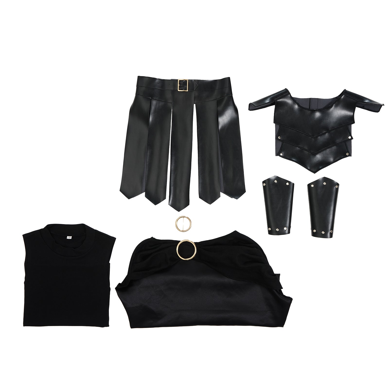 Odysseus braun schwarz Kinder Kostüm Set The Odyssey Odysseus Cosplay Outfit