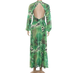 Off Campus 2026 Allie Hayes grün Sommer Kleid Cosplay Outfit